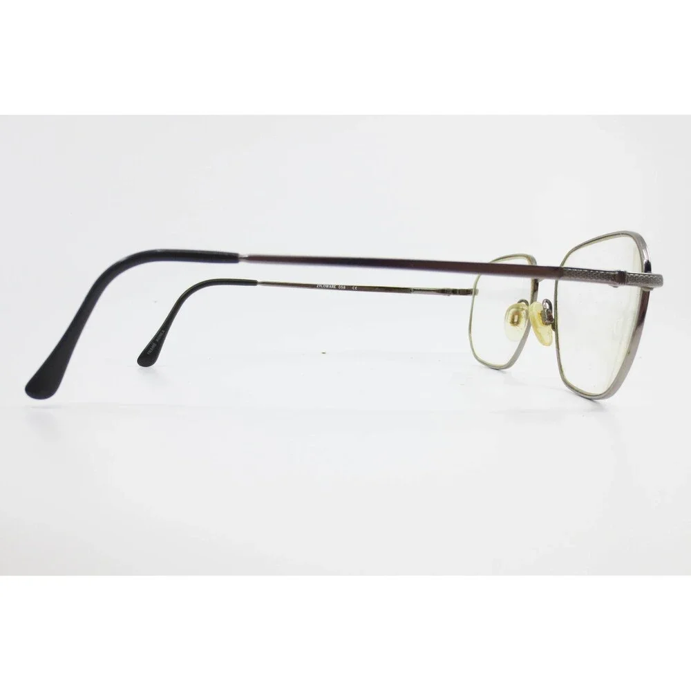 Stetson 184 Zyloware 058 Gunmetal Aviator Eyeglasses Frames 57-17-150 Mens 35587